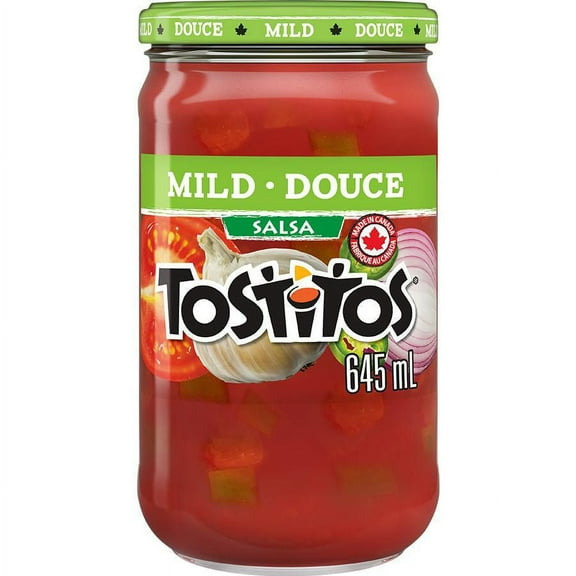 Tostitos Mild Salsa Dip, 645mL/22.5 fl. oz., Jar