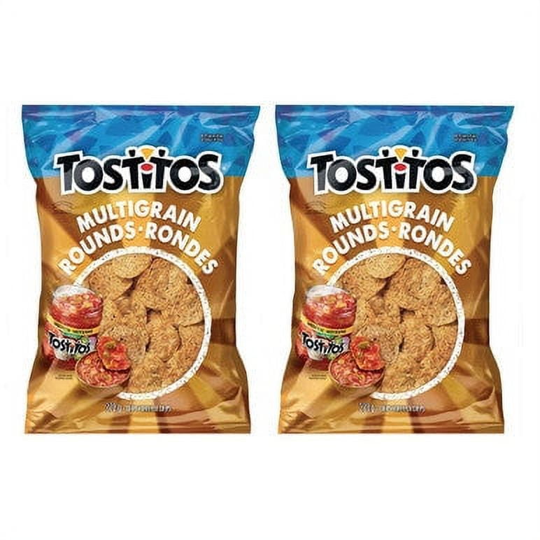 Tostitos Multigrain Rounds Tortilla Chips 270g 9 5oz 2 Pack {imported From Canada}