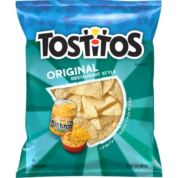 Tostitos Original Restaurant Style Tortilla Chips, 13 oz. Bag