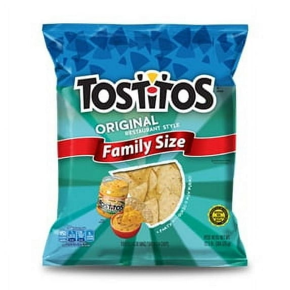 Snacks Frito Lay Tostitos Original Restaurant Style Tortilla Chips, 12.5 oz, Bag