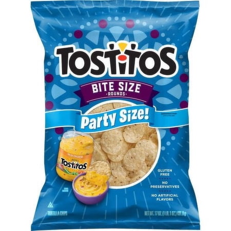 Tostitos Party Size Bite Size Tortilla Chips
