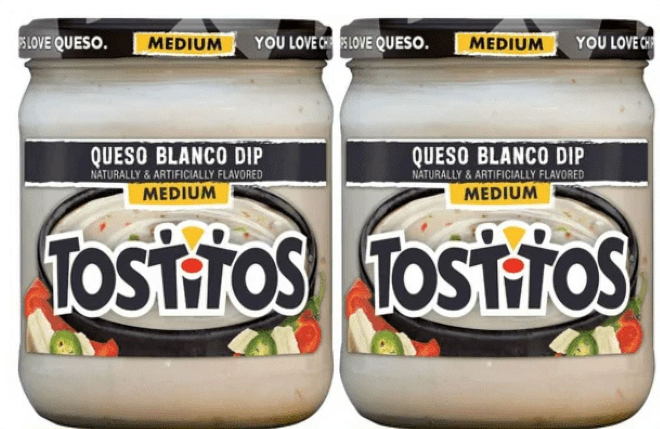 Tostitos Queso Blanco Dip - 15oz pack of 2