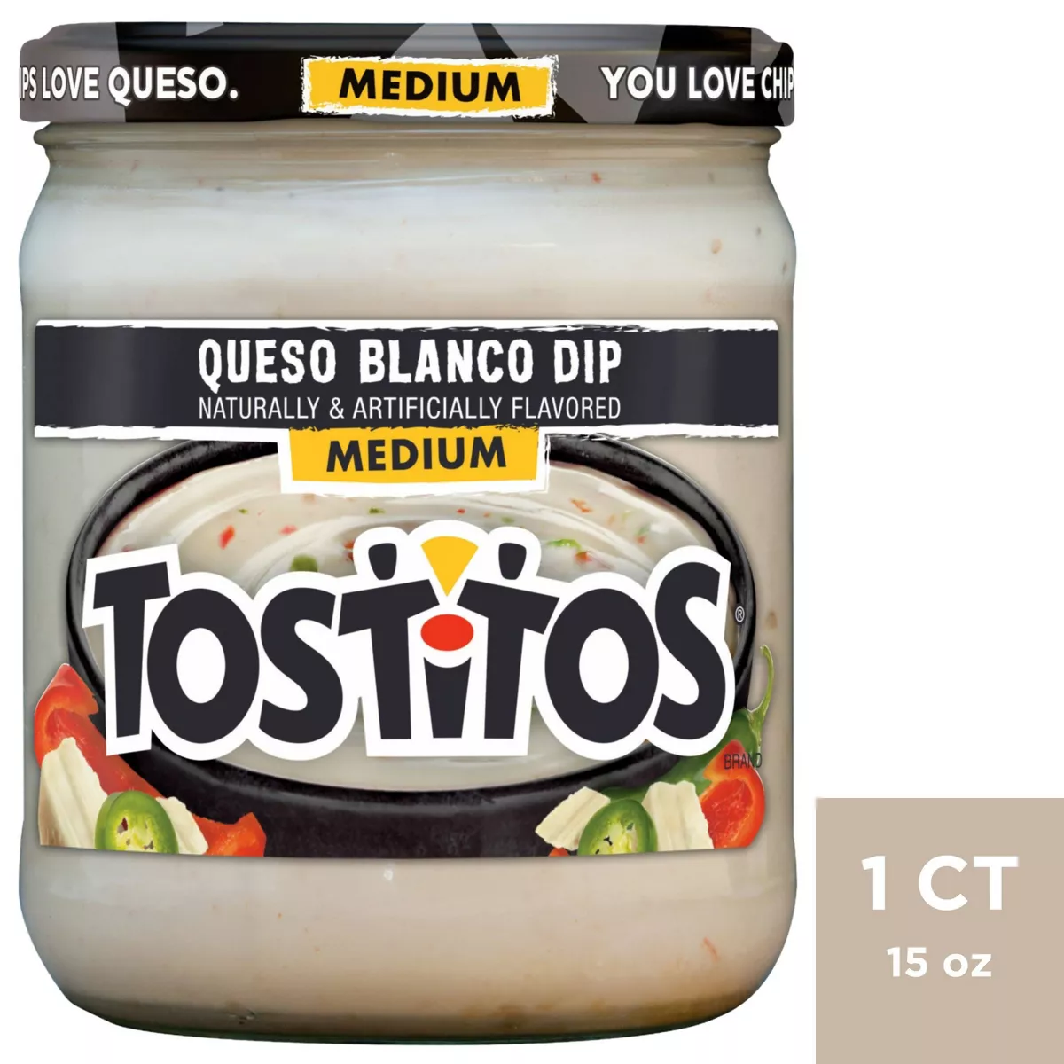 Tostitos Queso Blanco Dip - 15oz
