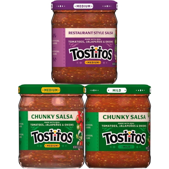 Tostitos Salsa Variety Pack, 15.5 oz., 3 ct.