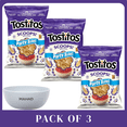 thumbnail image 1 of Tostitos Scoops Party Size Tortilla Chips Crunchy Corn Snack 3 Pack 14.5 oz – Bowel by Mahad, 1 of 8