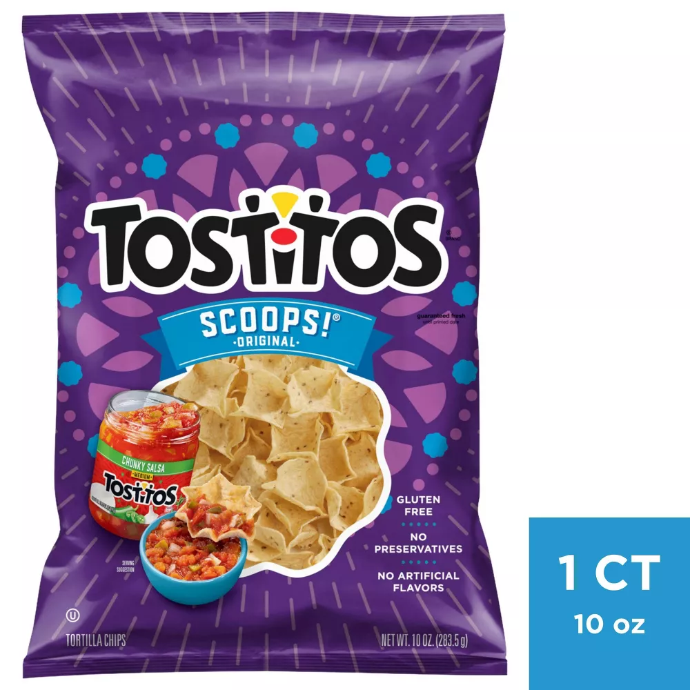 Tostitos Scoops! Tortilla Chips- 10oz