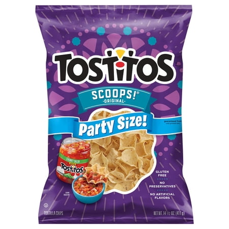 Tostitos Scoops! Party Size Tortilla Chips - 14.5oz - Pack of 2
