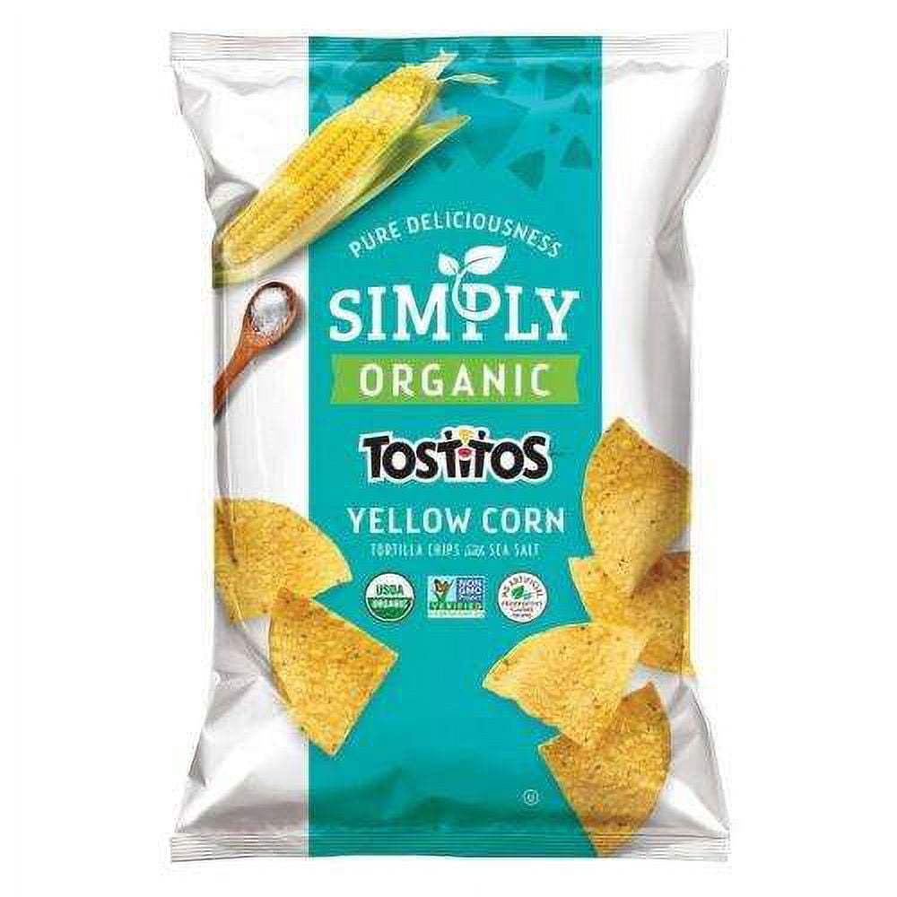 Tostitos Simply Organic Yellow Corn Tortilla Chips, 9 Oz. - Walmart.com