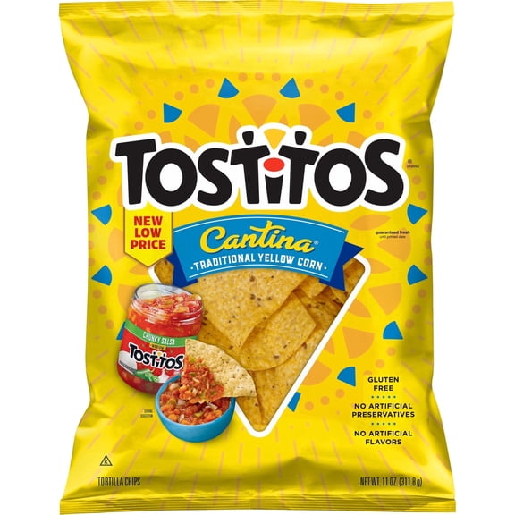 Tostitos Traditional Cantina Tortilla Chips, 11 oz