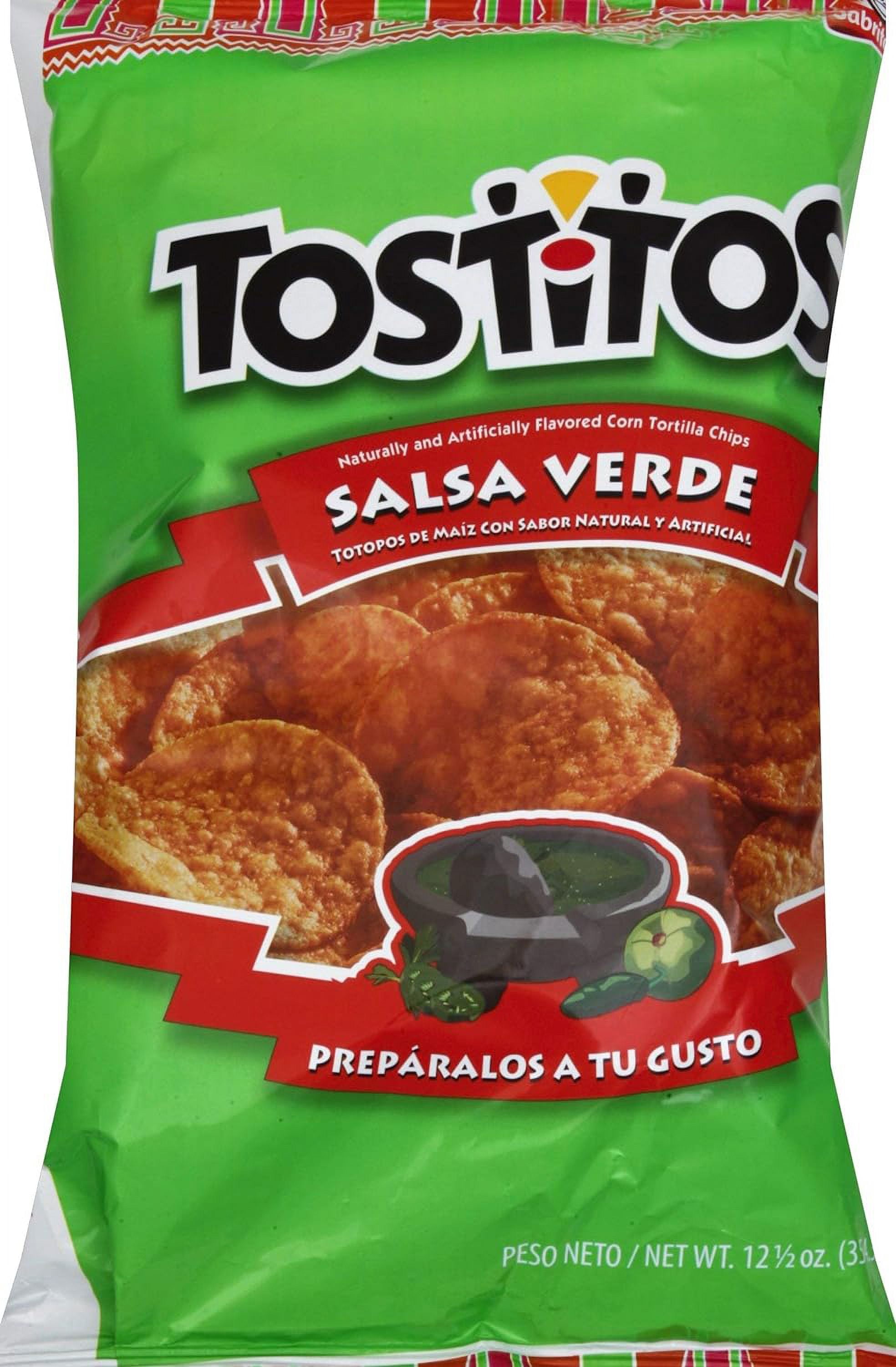 Tostitos Verde Tortilla Chip Round 12.5 Oz 0028400619021, 12.5 Oz