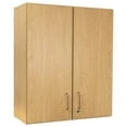 thumbnail image 1 of Tot Mate 3-Level Wall Cabinet, Laminate Wood, Maple, 30"W x 14 1/2"D x 36 1/2"H, RTA, 1 of 9
