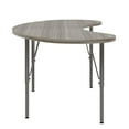 thumbnail image 1 of Tot Mate Children's Curved Table, Adjustable Height Legs, Table Top Height 21" to 30", RTA, 1 of 6