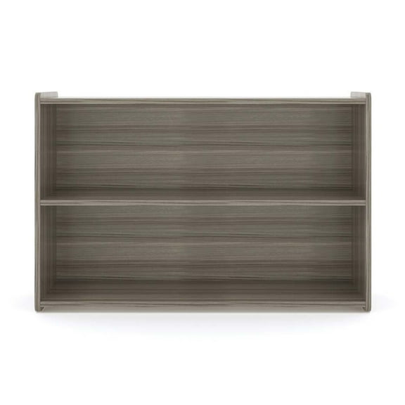 Tot Mate Contemporary Wood Composite Preschool Shelf Storage in Gray