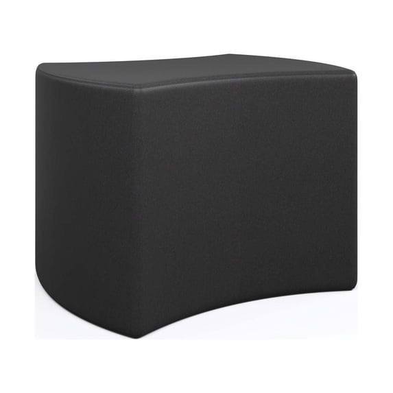 Tot Mate Versa 18" Bowtie Soft Seating, Flexible Classroom Furniture Modular Stools, Carbon