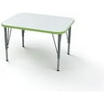 thumbnail image 1 of Tot Mate Versa Kid's Desk Adjustable Height Table, Large Rectangular School Desk, Island, 14 - 23" H, 1 of 5