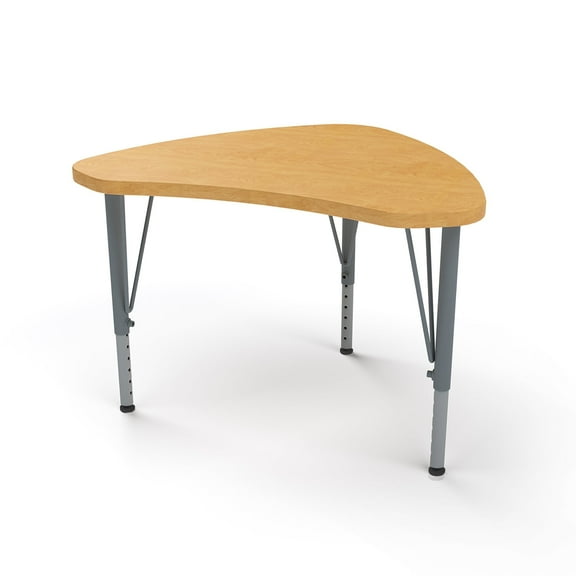 Tot Mate Versa Kid's Desk Adjustable Height Table, Maple, Tall 21 - 30" H, Shutter