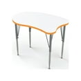thumbnail image 1 of Tot Mate Versa Kid's Desk Adjustable Height Table, Orange Grove, 21 - 30" H, Curve, 1 of 5