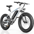 thumbnail image 1 of Wooken 500W Electric Bike for Adults,20" × 4.0" Fat Tire Electric Bicycle with 48V/10.4Ah Removable Battery UL2849 Certified,7-Speed,Up to 45 Miles Ebike,Max 19.8Mph Electric Mountain Bike Men, 1 of 8