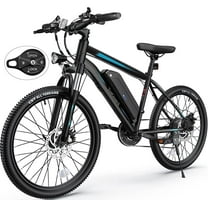 TotGuard Electric Bike for Adults, 26" Ebike 350W Adult Electric Bicycles, Electric Mountain Bike with 36V 10.4Ah Battery, Suspension Fork, Shimano 21 Speed Gears UL2849