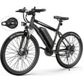 thumbnail image 1 of TotGuard Electric Bike for Adults 27.5" E-Bike with 500W Motor, Electric Mountain Bike with 48V 10Ah Battery, Lockable Suspension Fork, Shimano 21 Speed Gears UL2849, 1 of 12