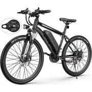 TotGuard Electric Bike for Adults 27.5 E-Bike with 500W Motor, Electric Mountain Bike with 48V 10Ah Battery, Lockable Suspension Fork, Shimano 21 Speed Gears UL2849