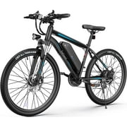 TotGuard Electric Bike for Adults 27.5" E-Bike with 500W Motor, Electric Mountain Bike with 48V 10Ah Battery, Lockable Suspension Fork, Shimano 21 Speed Gears UL2849