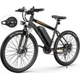thumbnail image 1 of TotGuard Electric Bike for Adults 27.5" E-Bike with 500W Motor, Electric Mountain Bike with 48V 10Ah Battery, Lockable Suspension Fork, Shimano 21 Speed Gears UL2849, 1 of 12