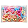 thumbnail image 1 of Total Accessories Pack with 50pc Hair Scrunchies for Girls - Colorful Hair Candy, 1 of 3