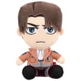 thumbnail image 1 of Total Anime 8" Inch Stuffed Plush Toy, Attack on Titan Levi Ackerman, 1 of 3