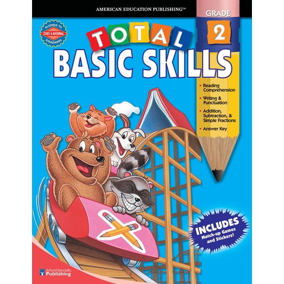 Pre-Owned Total Basic Skills: Total Basic Skills, Grade 2 (Paperback)