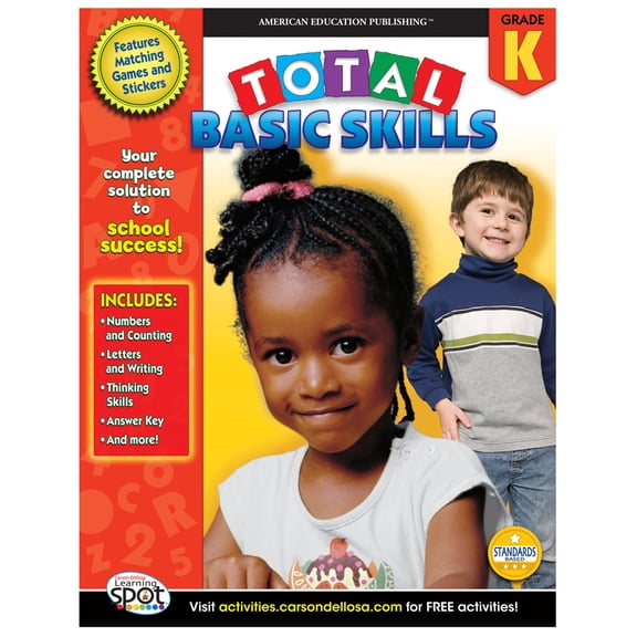 Pre-Owned Total Basic Skills: Total Basic Skills, Grade K (Paperback)