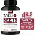 thumbnail interactive-video image 1 of Force Factor Total Beets, Beet Root Capsule Alternative with Beetroot Powder for Heart Health, Blood Pressure, Circulation & Nitric Oxide, 120 Tablets, 1 of 12