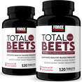 thumbnail interactive-video image 1 of Force Factor Total Beets, Beet Root Capsule Alternative with Beetroot Powder for Blood Pressure, Circulation & Nitric Oxide, 120 Tablets (2 Pack), 1 of 11