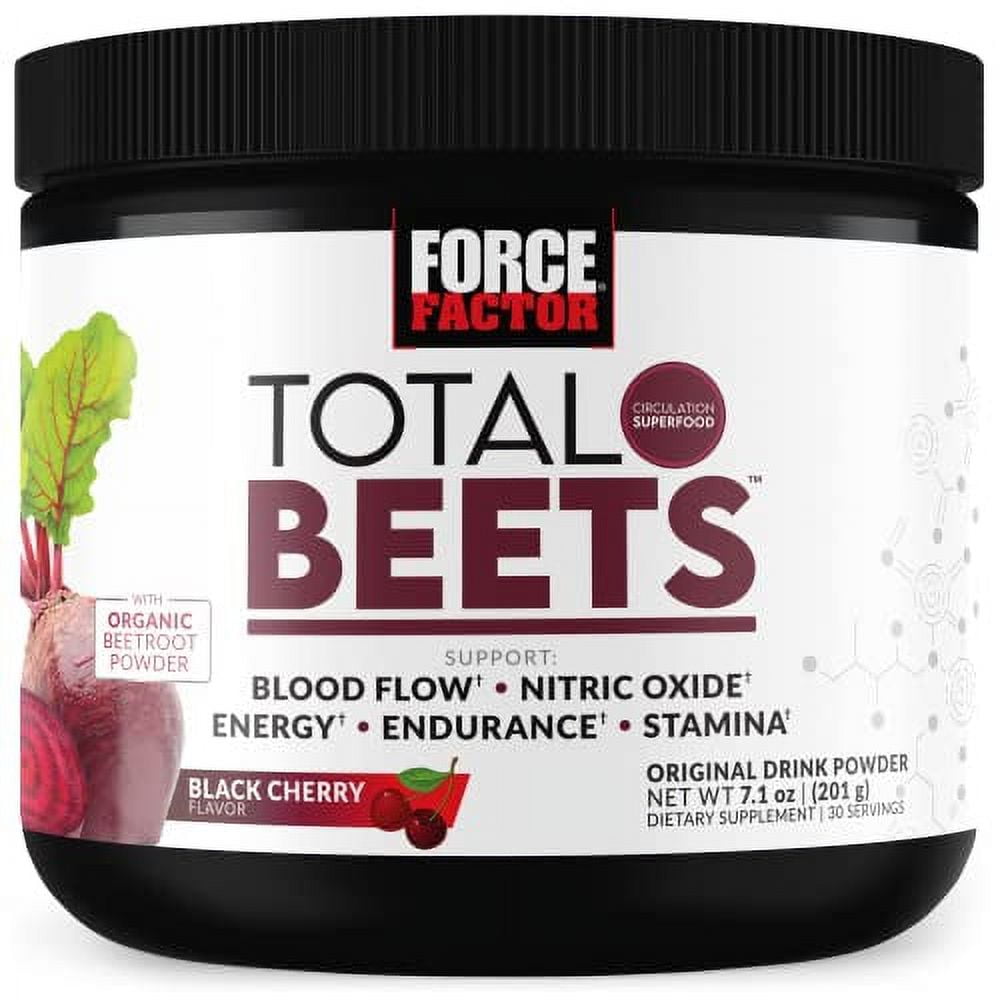 Total Beets Superfood Beet Root Powder with Nitrates to Support