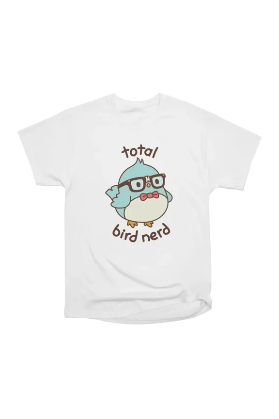 Total Bird Nerd T-Shirt Tee Gift For Him Merch For Her Apparel For Friend