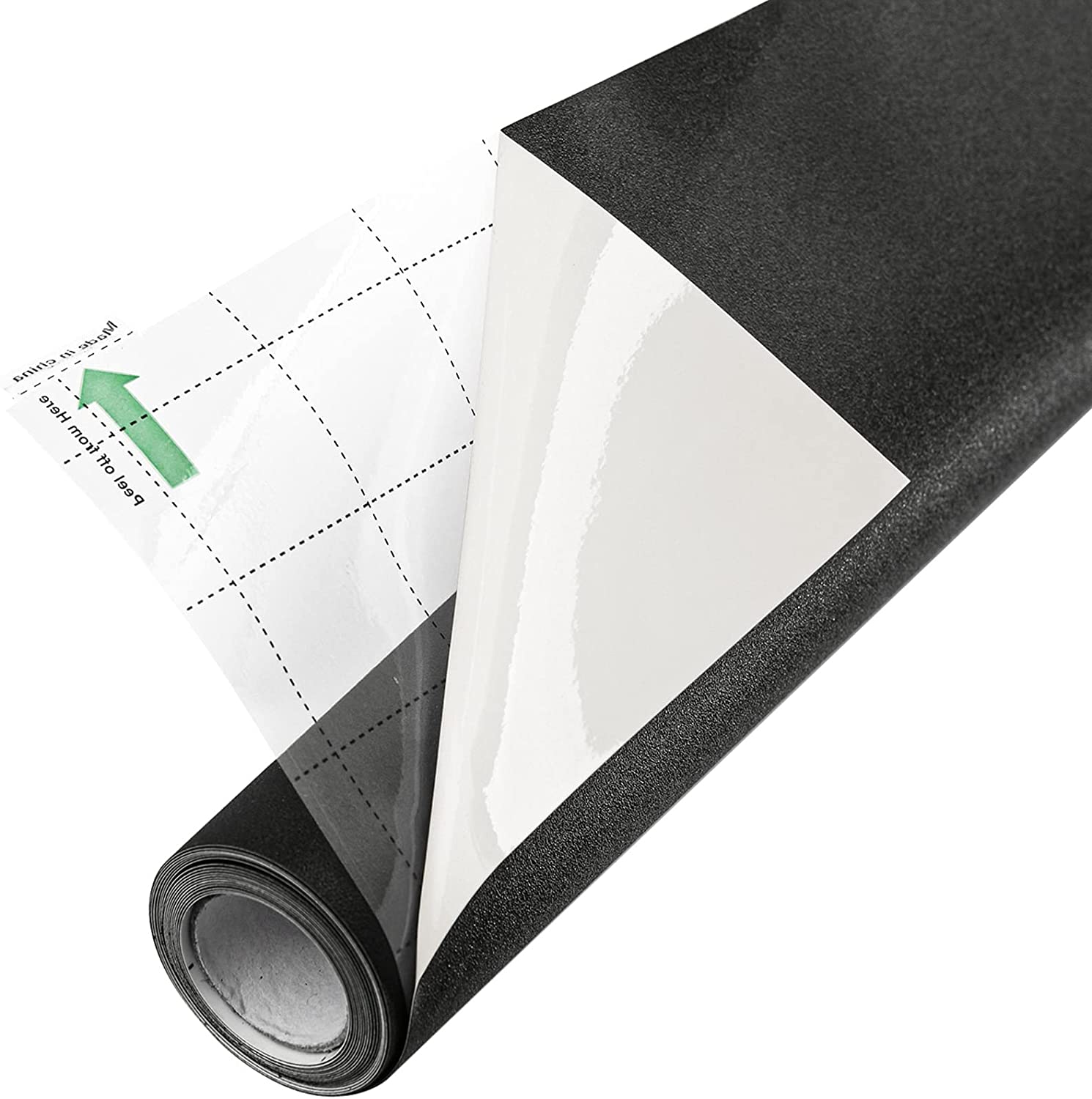 Total Blackout Window Film with Heat Resistant White Side Static Cling