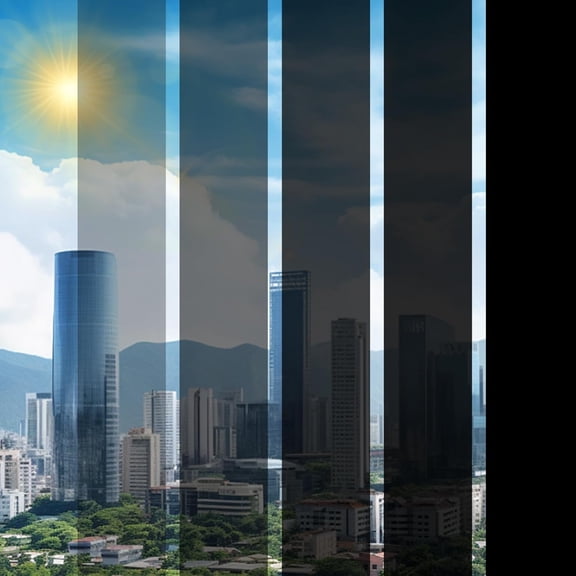 Total Blackout Window Privacy Film with Installation Tools, 100% Light Blocking Room Darkening Windows Cover Heat Control Anti-UV Glass Sticker Window Tint for Home, 17.5Inch78.7Inch
