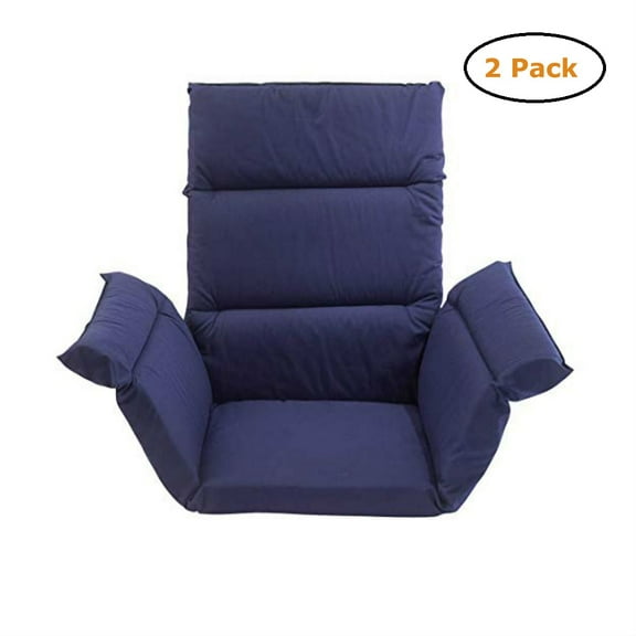 Total Chair Cushion Navy - Size -One Size - Pack of 2