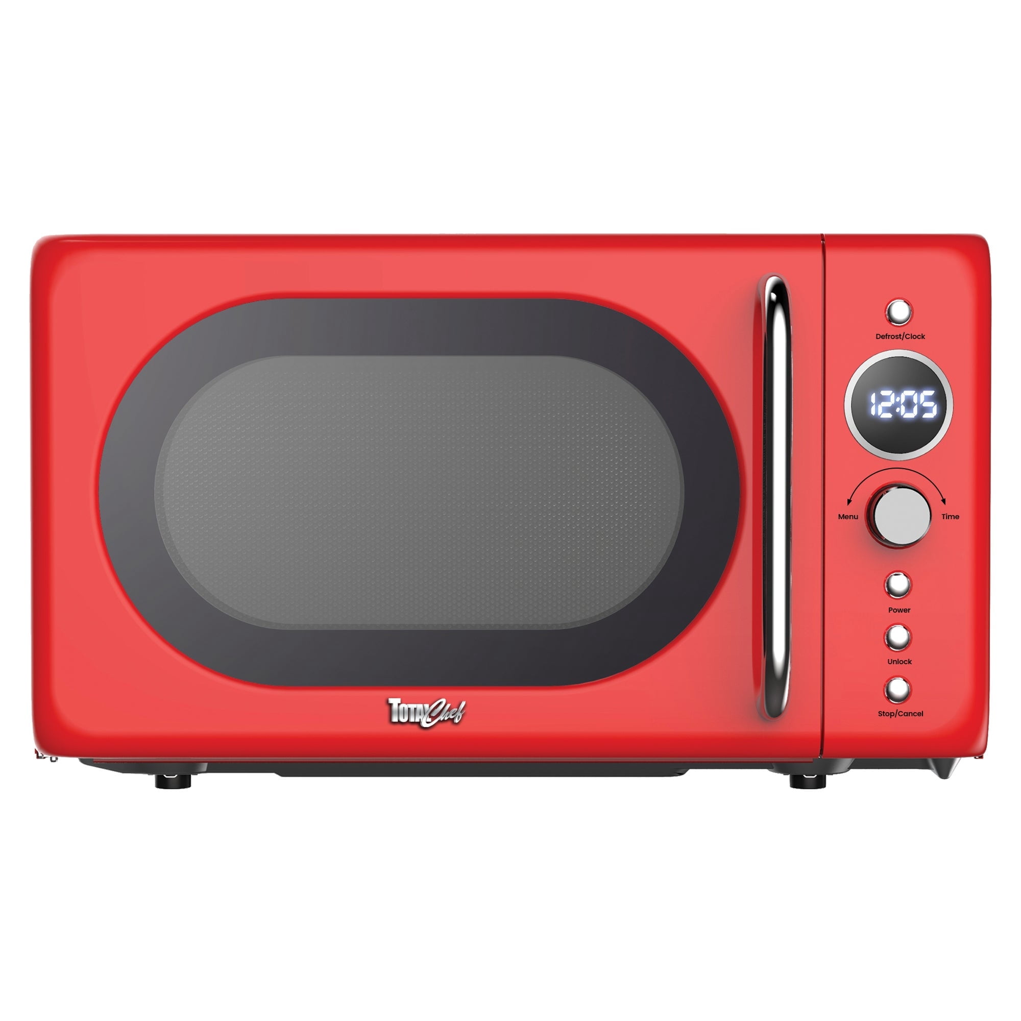 Total Chef Retro Microwave Oven | 20L / 0.7 Cu Ft | Quick Start