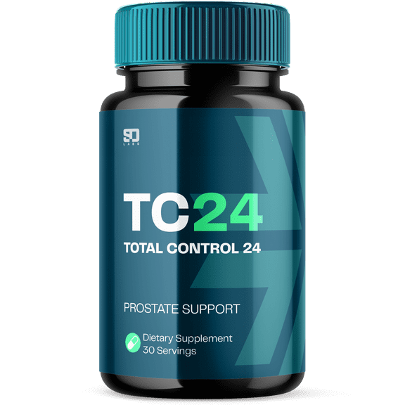 Total Control 24 Prostate Support Supplement Advanced Mens Wellness Vitamin 60 Capsules