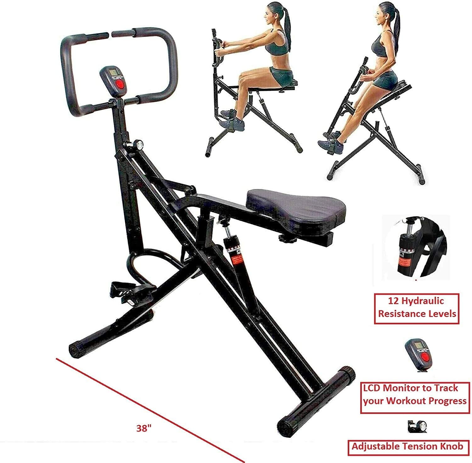TOTAL CRUNCH M23646 Exercise Machine Instruction Manual