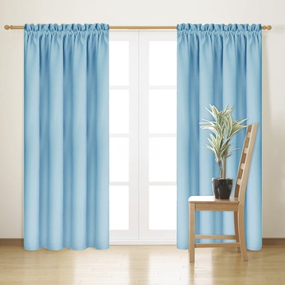 Total Darkness Creating Window Coverings with Thermal Barrier, Sound Absorbing Room Dividers for Peaceful Environments, Contemporary Home Decor Curtains