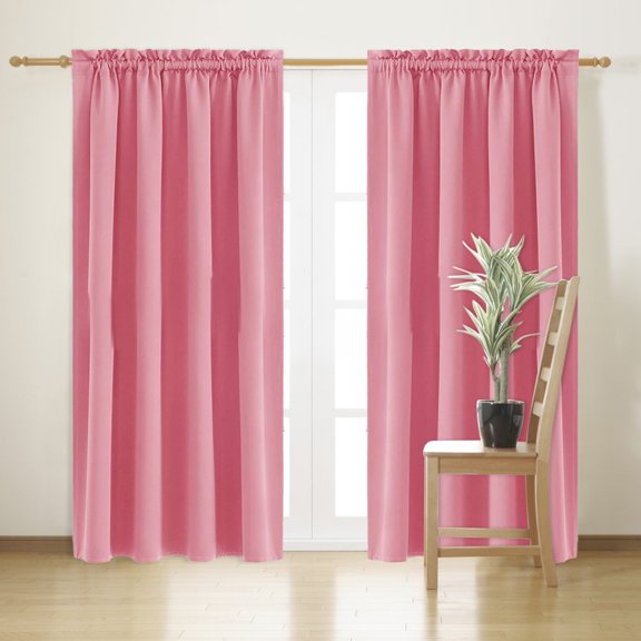 Total Darkness Creating Window Coverings with Thermal Barrier, Sound Absorbing Room Dividers for Peaceful Environments, Contemporary Home Decor Curtains