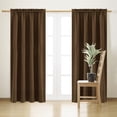 thumbnail image 1 of Total Darkness Creating Window Coverings with Thermal Barrier, Sound Absorbing Room Dividers for Peaceful Environments, Contemporary Home Decor Curtains, 1 of 4