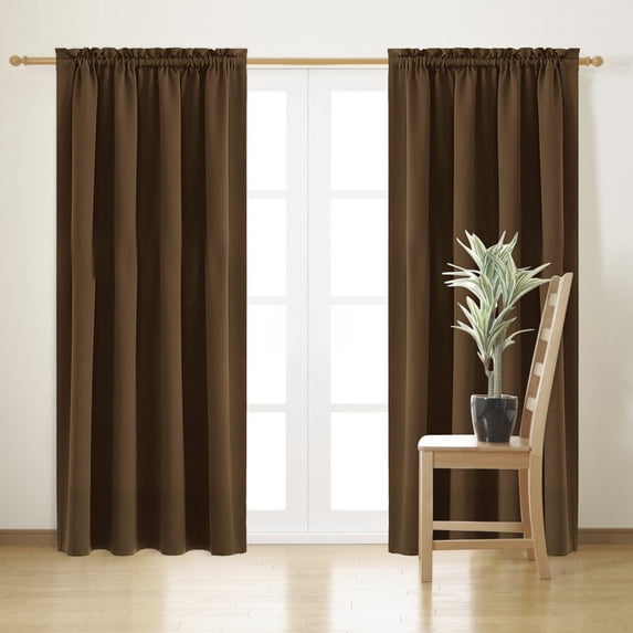 Total Darkness Creating Window Coverings with Thermal Barrier, Sound Absorbing Room Dividers for Peaceful Environments, Contemporary Home Decor Curtains