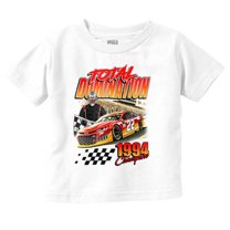 Total Domination Racecar Champion Youth T Shirt Tee Boys Infant Toddler Brisco Brands 6M