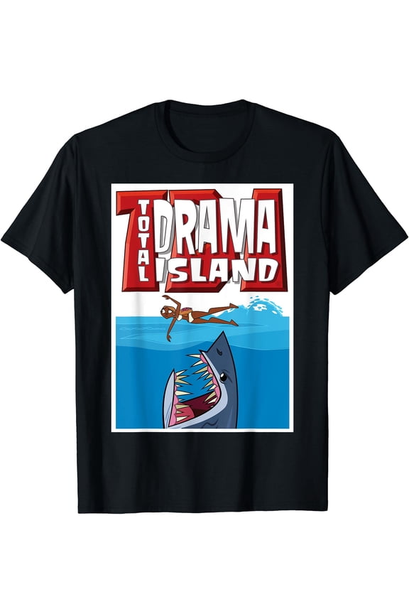 Total Drama Island Shark Logo T-Shirt, Unisex T-Shirt