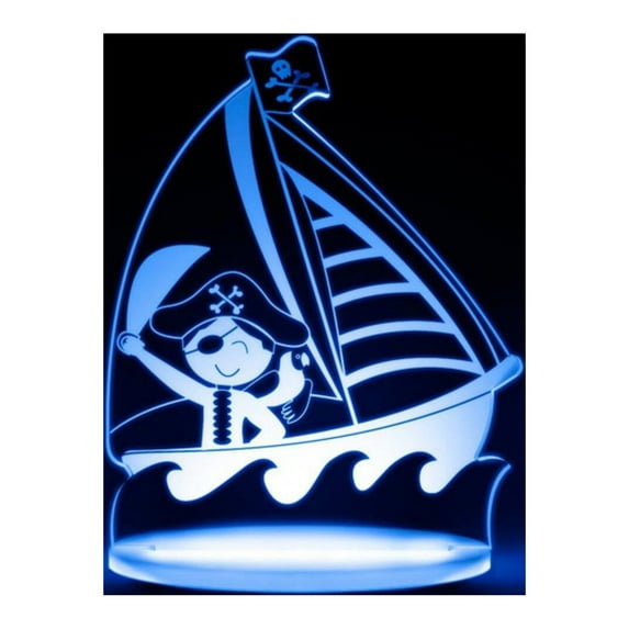 Total Dreamz Pirate Multicolored LED Night Light