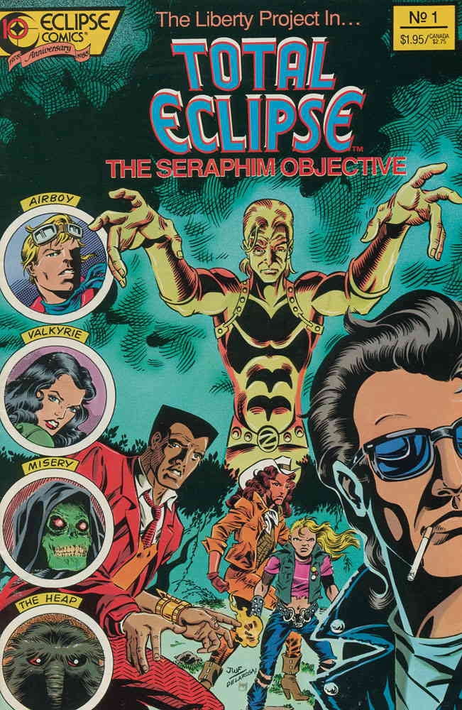 Total Eclipse: The Seraphim Objective #1 VF ; Eclipse Comic Book ...