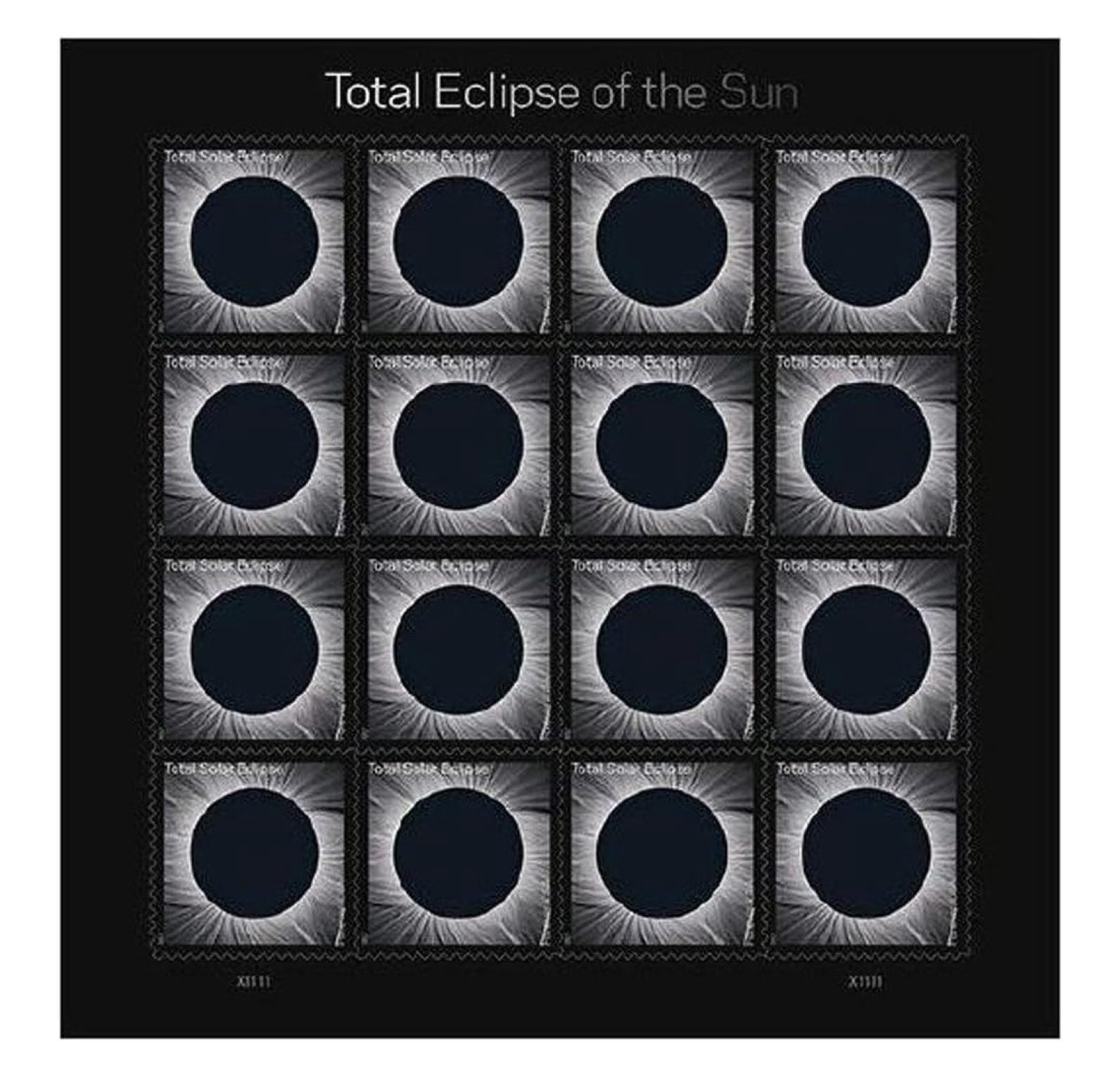 Total Eclipse of The Sun Sheet of 16 5211 - Walmart.com
